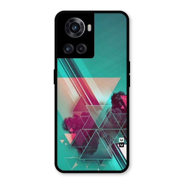 Floroscent Abstract Metal Back Case for OnePlus 10R