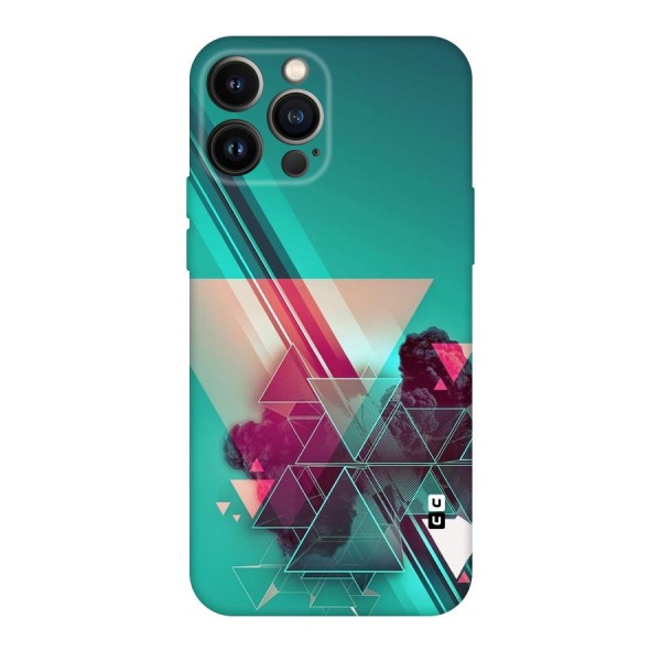 Floroscent Abstract Original Polycarbonate Back Case for iPhone 13 Pro Max