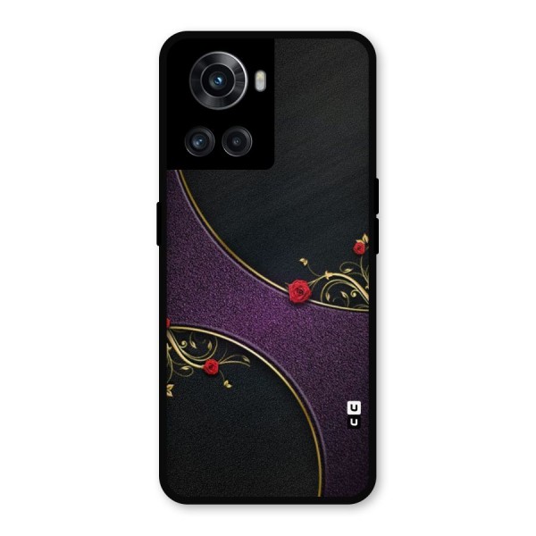 Flower Curves Metal Back Case for OnePlus 10R