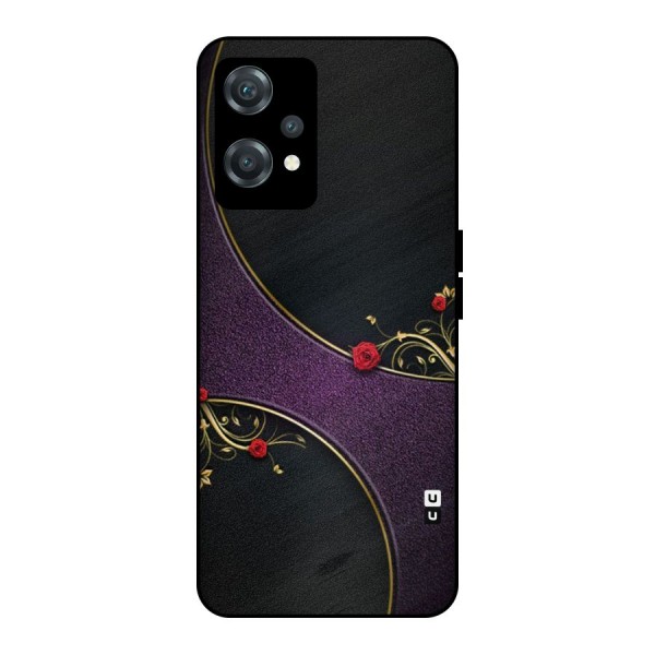 Flower Curves Metal Back Case for OnePlus Nord CE 2 Lite 5G