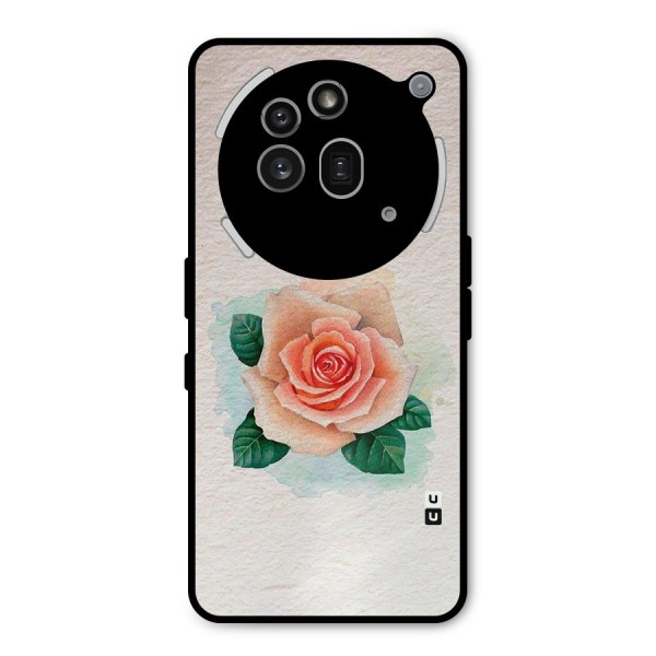 Flower Water Art Metal Back Case for Nothing Phone 3a Pro