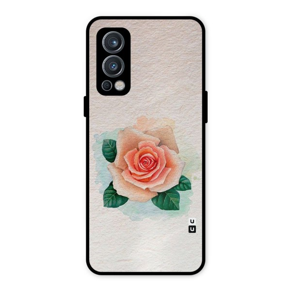 Flower Water Art Metal Back Case for OnePlus Nord 2 5G