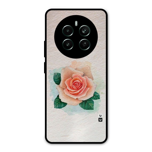 Flower Water Art Metal Back Case for Realme 12 Pro Plus