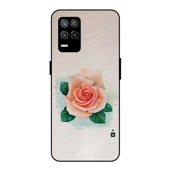 Flower Water Art Metal Back Case for Realme 9 5G