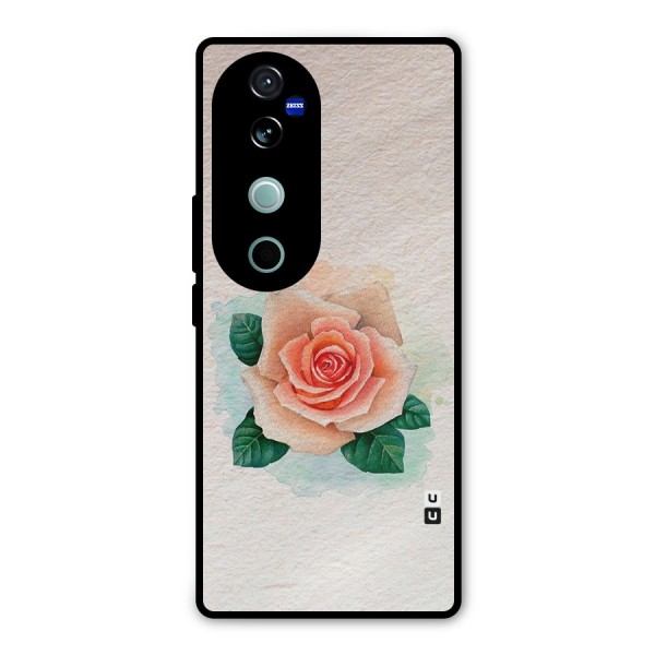 Flower Water Art Metal Back Case for Vivo V40