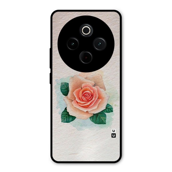 Flower Water Art Metal Back Case for iQOO Z10
