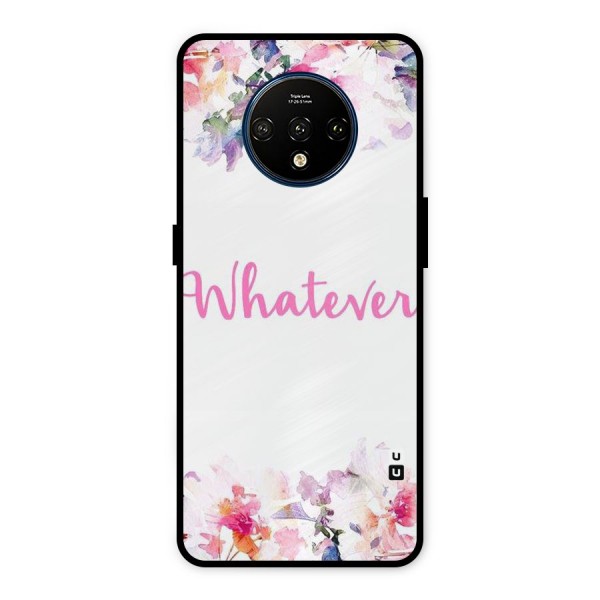 Flower Whatever Metal Back Case for OnePlus 7T