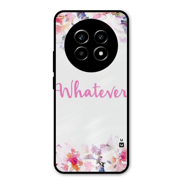 Flower Whatever Metal Back Case for Realme 13 Pro