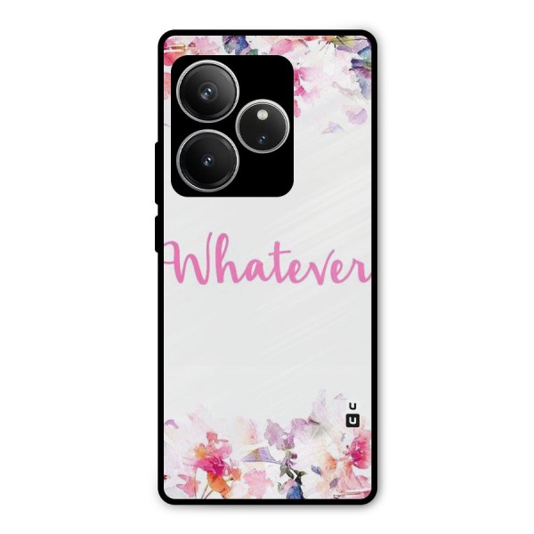 Flower Whatever Metal Back Case for Realme GT 6
