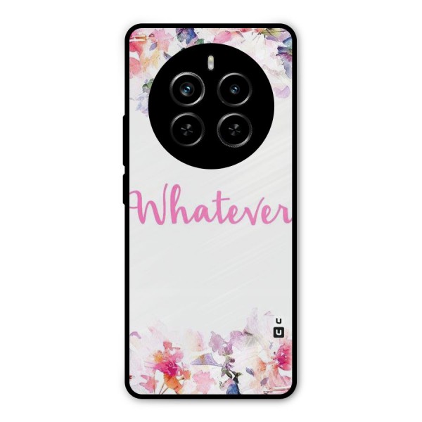 Flower Whatever Metal Back Case for Realme P1 Pro