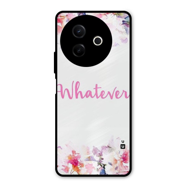 Flower Whatever Metal Back Case for Vivo Y39