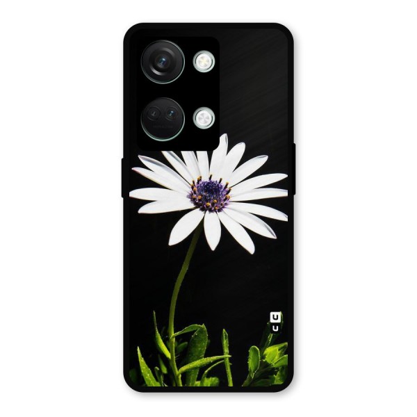 Flower White Spring Metal Back Case for OnePlus Nord 3