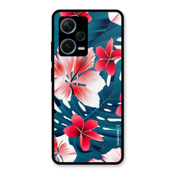 Flower design Metal Back Case for Redmi Note 12 Pro Plus 5G