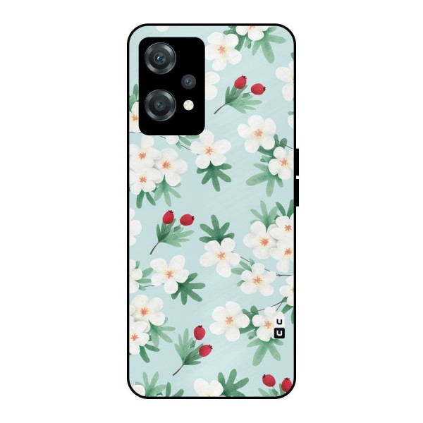 Flowers Pastel Metal Back Case for OnePlus Nord CE 2 Lite 5G