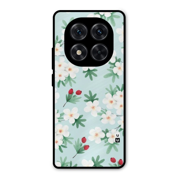 Flowers Pastel Metal Back Case for Redmi Note 14 Pro 5G