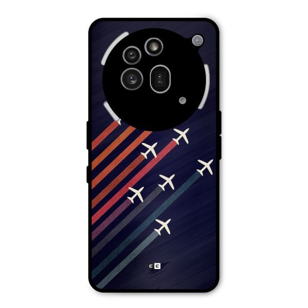 Flying Planes Metal Back Case for Nothing Phone 3a Pro