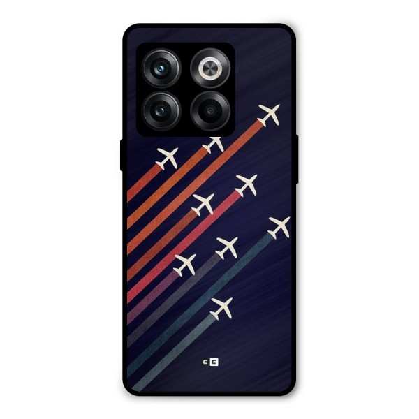 Flying Planes Metal Back Case for OnePlus 10T