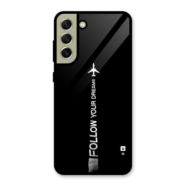 Follow Your Dream Metal Back Case for Galaxy S21 FE 5G (2023)