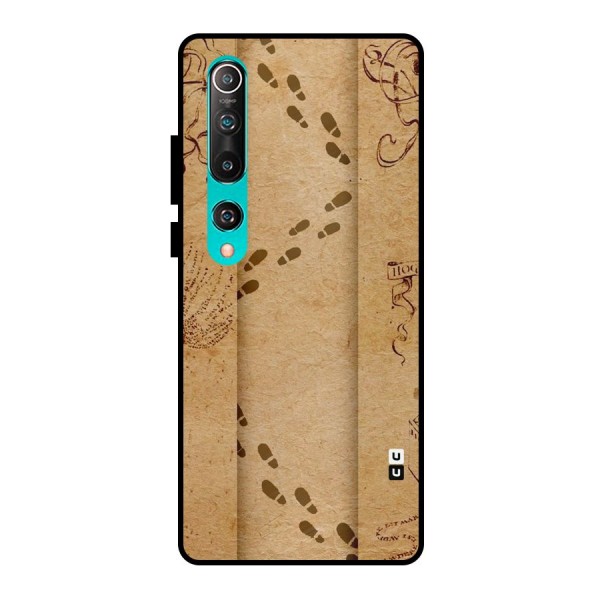 Footsteps Metal Back Case for Mi 10
