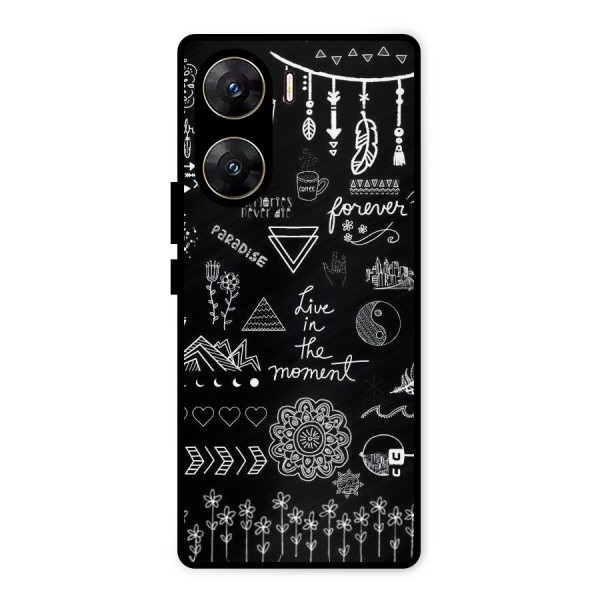 Forever Moment Metal Back Case for Vivo V29e