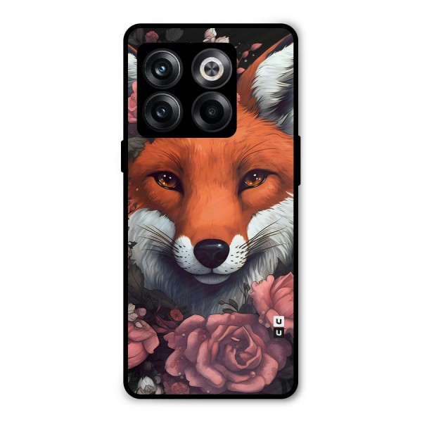 Fox and Roses Metal Back Case for OnePlus 10T