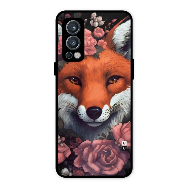 Fox and Roses Metal Back Case for OnePlus Nord 2 5G