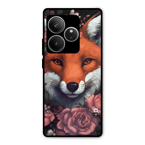Fox and Roses Metal Back Case for Realme GT 6