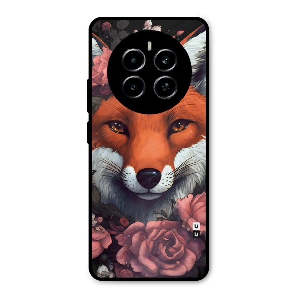 Fox and Roses Metal Back Case for Realme P1