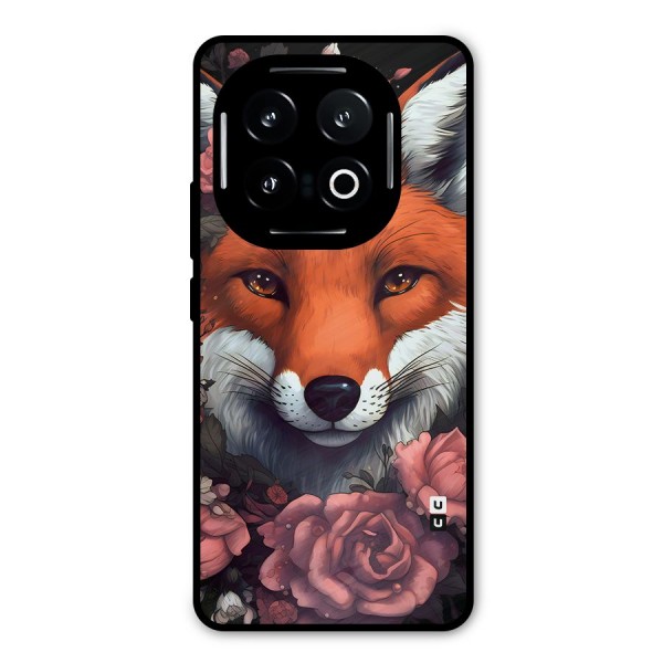 Fox and Roses Metal Back Case for iQOO 13