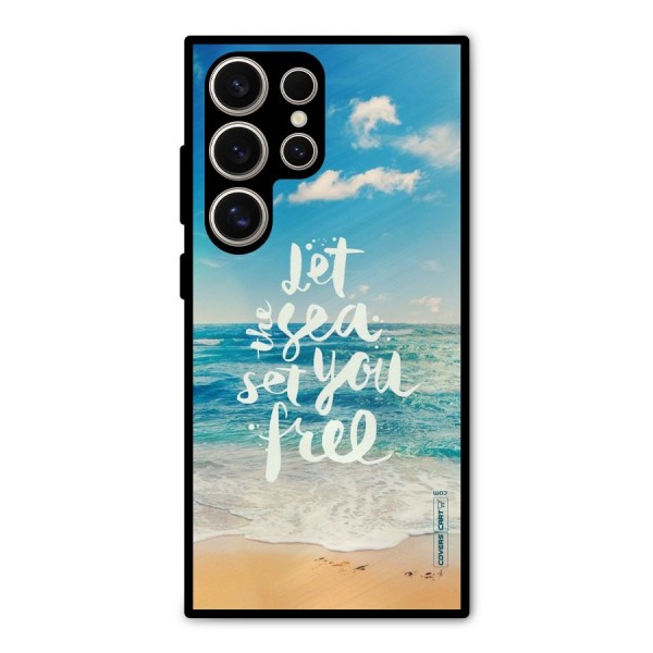 Free Sea Metal Back Case for Galaxy S24 Ultra