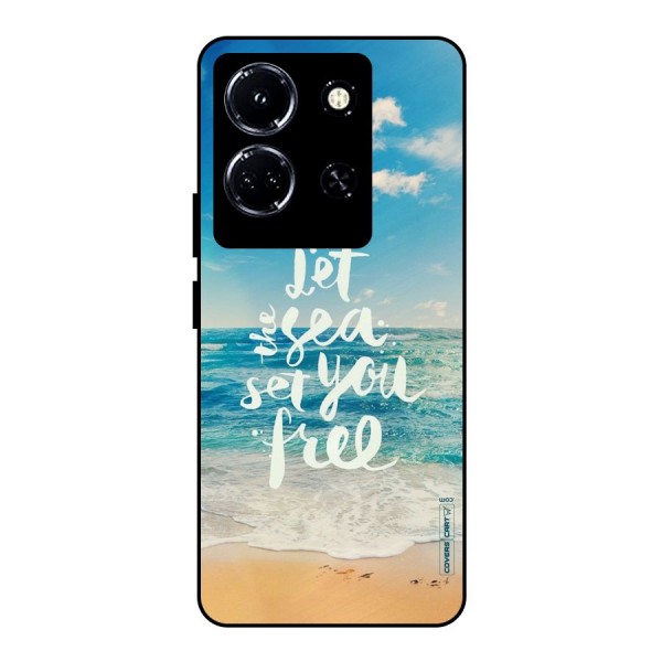 Free Sea Metal Back Case for Infinix Note 30 5G