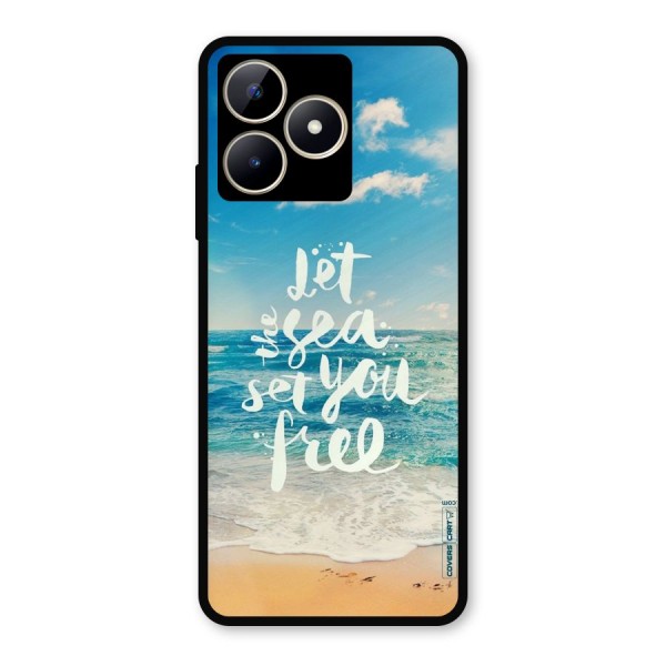 Free Sea Metal Back Case for Realme C53