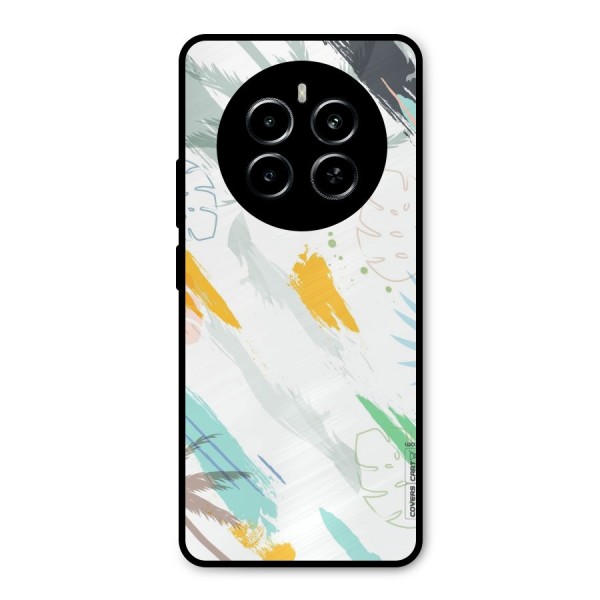 Fresh Colors Splash Metal Back Case for Realme P1