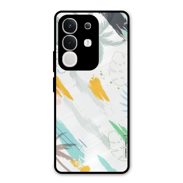 Fresh Colors Splash Metal Back Case for iQOO Z10x