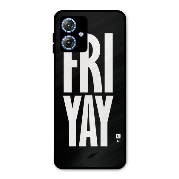 Fri Yay Metal Back Case for Moto G54