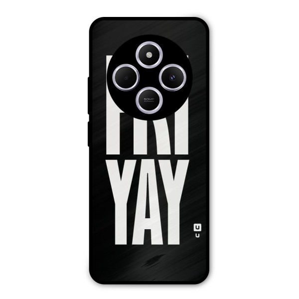 Fri Yay Metal Back Case for Redmi A4