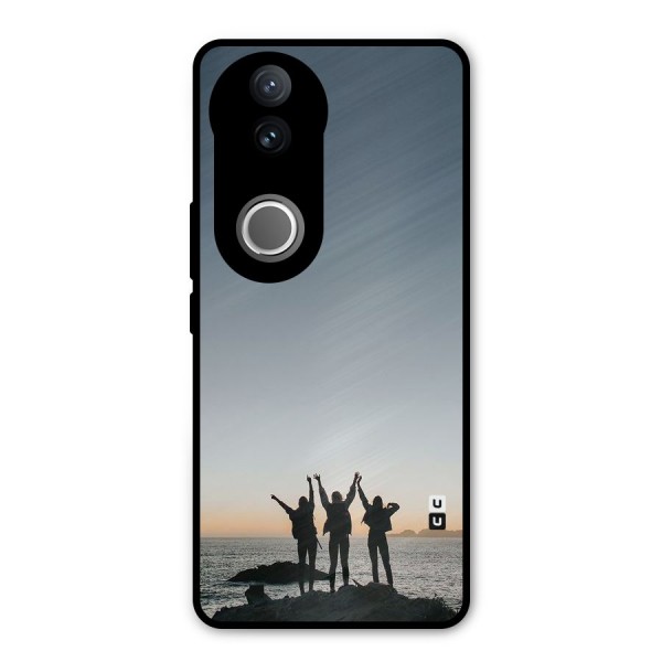 Friendship Metal Back Case for Vivo V50e
