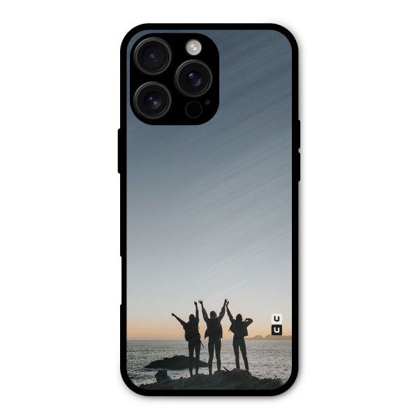 Friendship Metal Back Case for iPhone 16 Pro Max