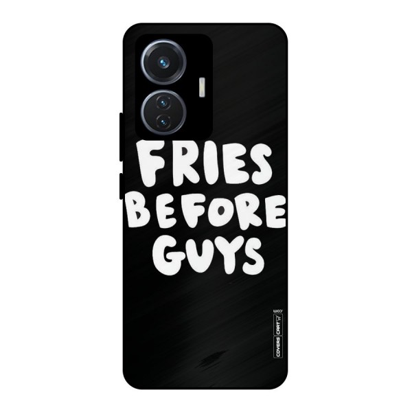 Fries Always Metal Back Case for iQOO Z6 44W