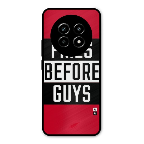 Fries Love Stripes Metal Back Case for Realme 13 Pro