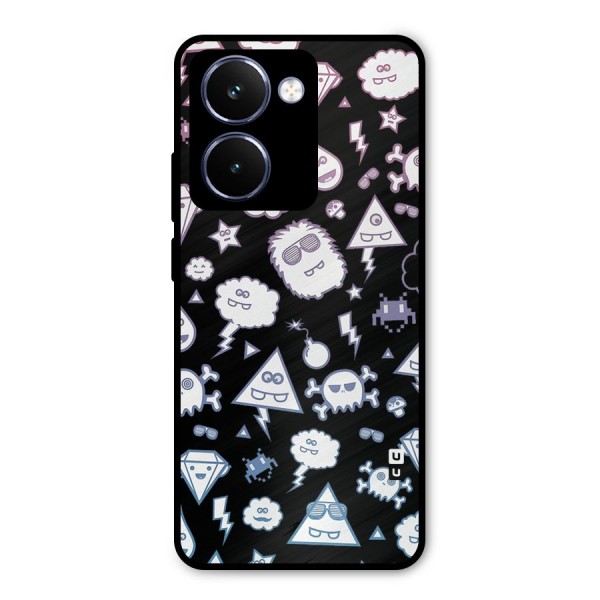 Funny Faces Metal Back Case for Realme P3 Ultra