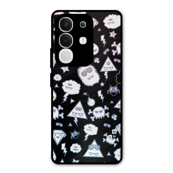 Funny Faces Metal Back Case for iQOO Z10x
