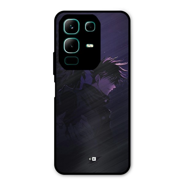 Fushiguro Demon Crows Metal Back Case for Infinix Note 50x