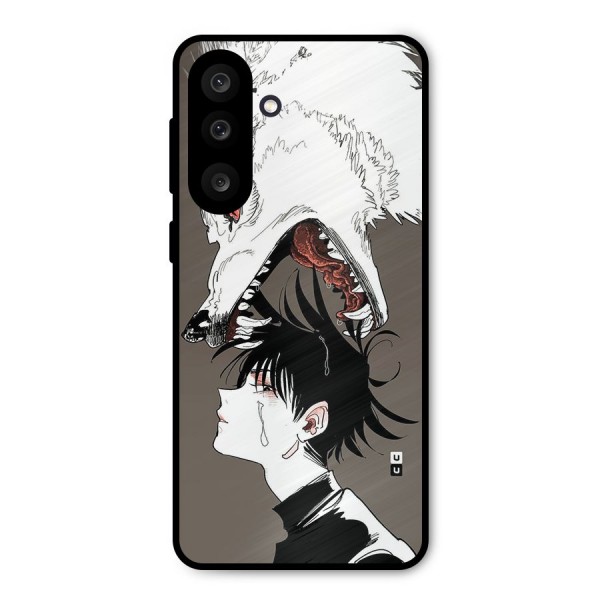 Fushiguro Demon Dog Metal Back Case for Galaxy M56