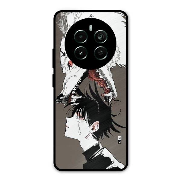 Fushiguro Demon Dog Metal Back Case for Realme 12 Pro Plus
