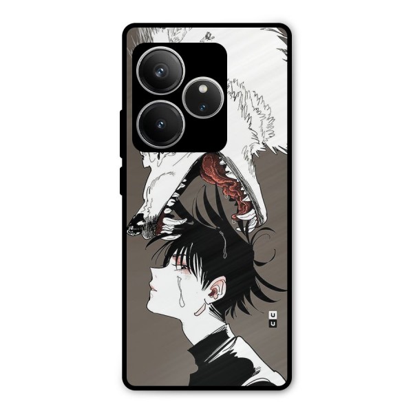 Fushiguro Demon Dog Metal Back Case for Realme GT 6