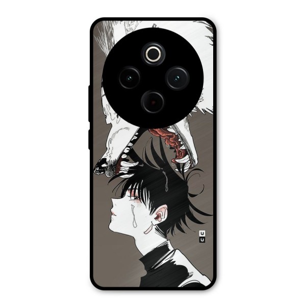 Fushiguro Demon Dog Metal Back Case for Vivo T4