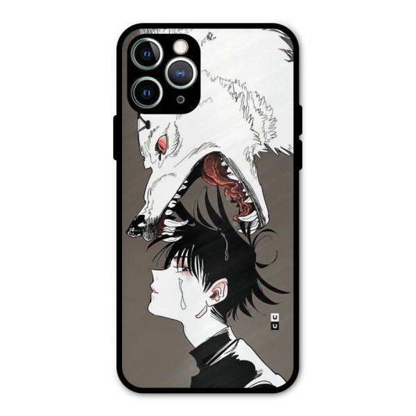 Fushiguro Demon Dog Metal Back Case for iPhone 11 Pro Max