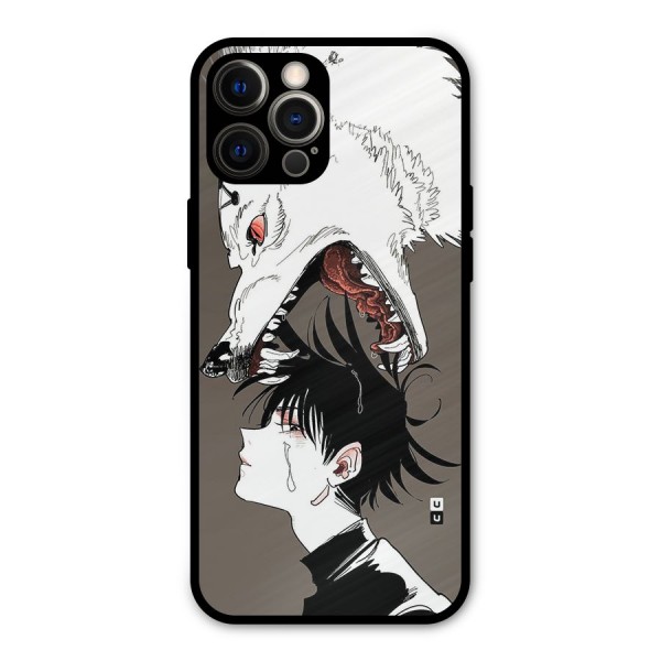 Fushiguro Demon Dog Metal Back Case for iPhone 12 Pro Max