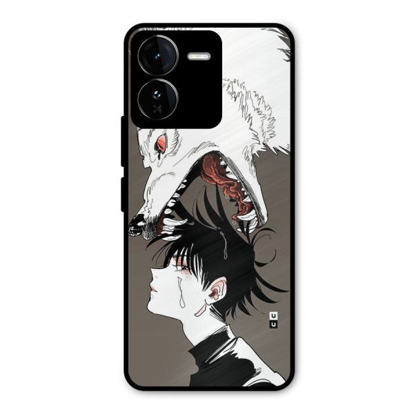 Fushiguro Demon Dog Metal Back Case for iQOO Z9